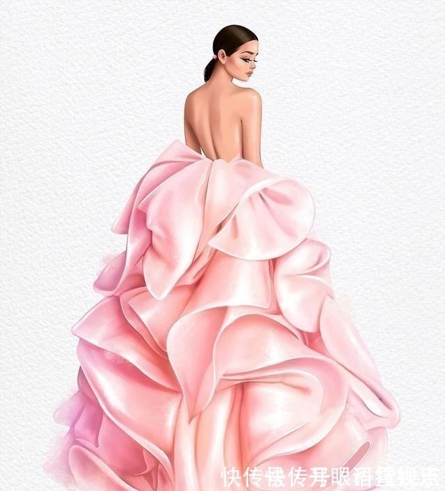 维多利亚#时光收集者的时装板绘,画出来的时尚风格录!