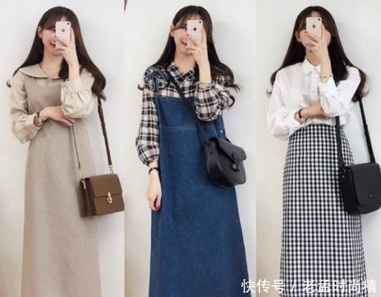 女友|原来女生穿成这样, 才是男生的理想型女友, 入秋裙子都有哪些?