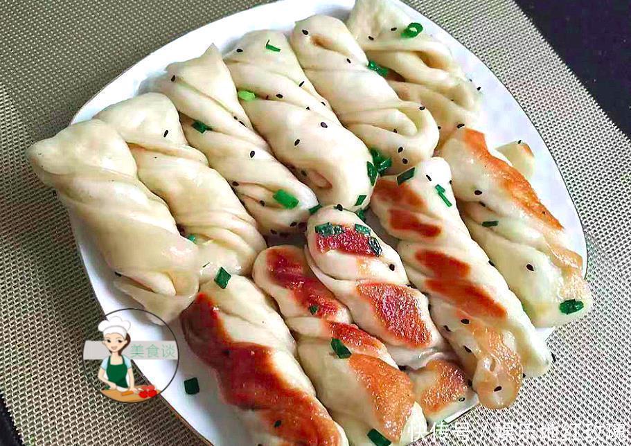 面团|面食此做法,不烤也不炸,一卷一煎8分钟出一锅,营养好吃又饱腹