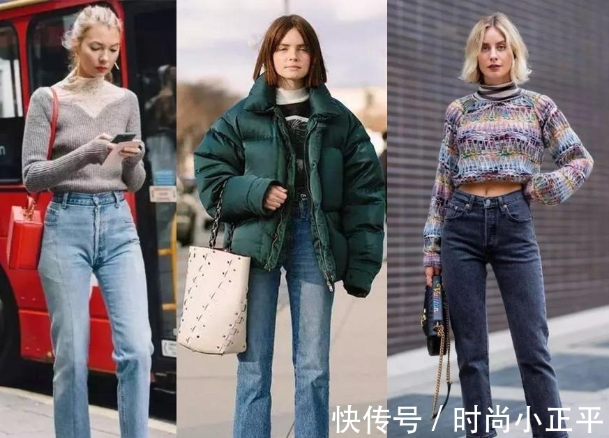 裤脚 今冬流行这样穿靴子，“不塞裤腿”一样美，小个子也适合