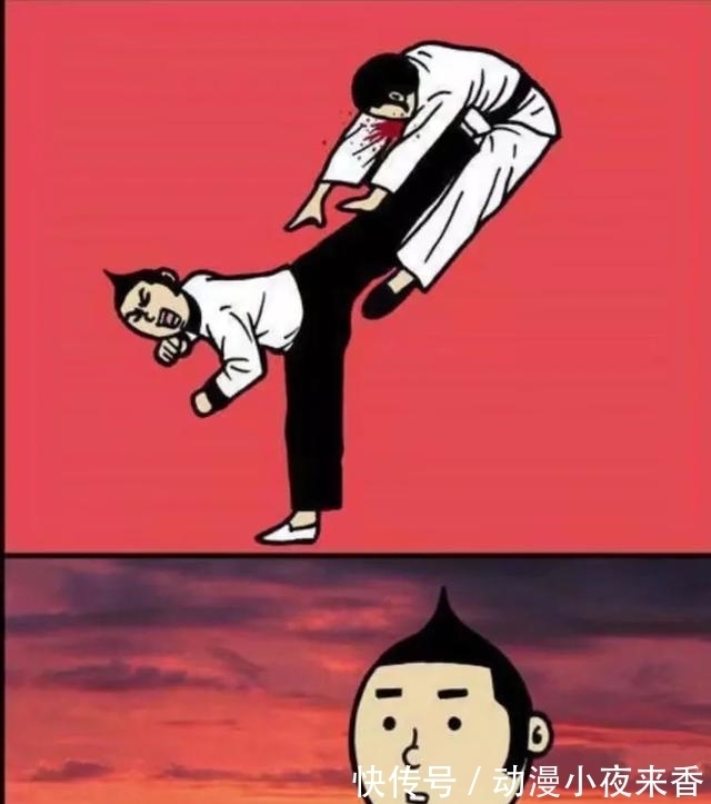 |搞笑漫画:小伙苦练铁砂掌,结局很懵逼