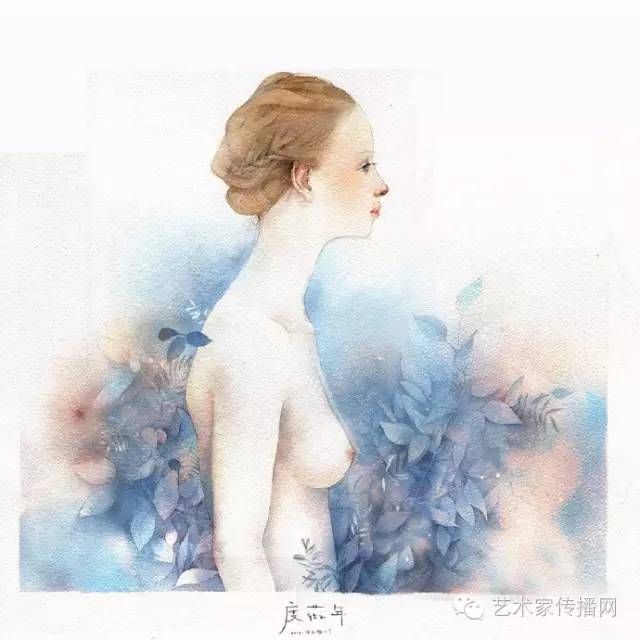  插画|她是鲁美校花，画出来的插画，好暖人