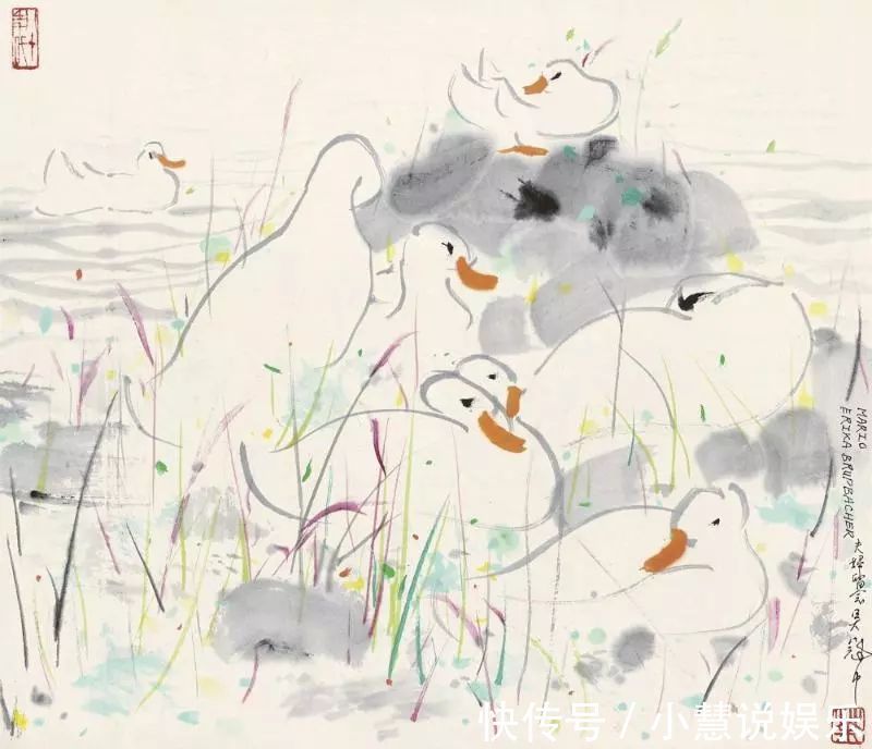 吴冠中|近现代名家笔下的春江水暖,充满诗意,各有千秋