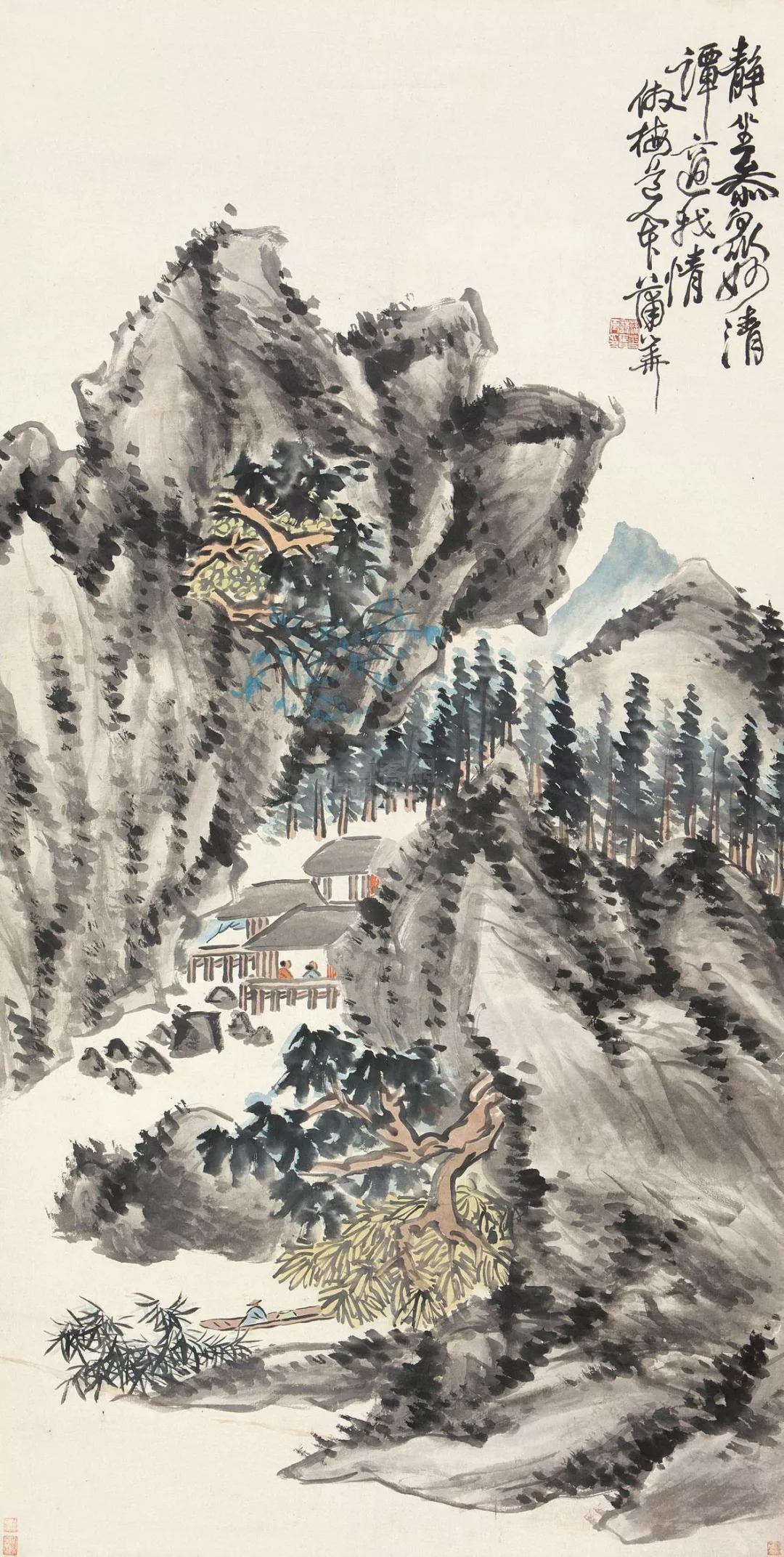 李复堂|疏懒散漫,人称“蒲邋遢”的蒲华:富于笔墨穷于命