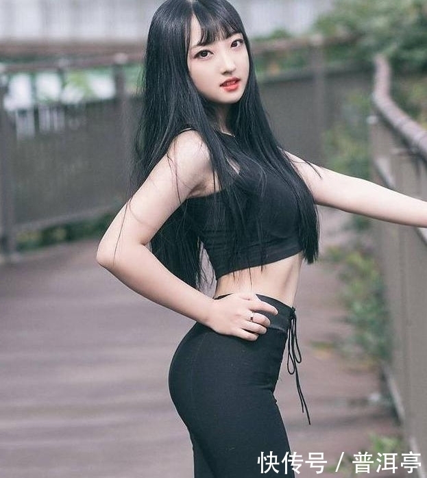 底裤|青春时尚的紧身打底裤小姐姐,高挑又时尚,魅力十足!