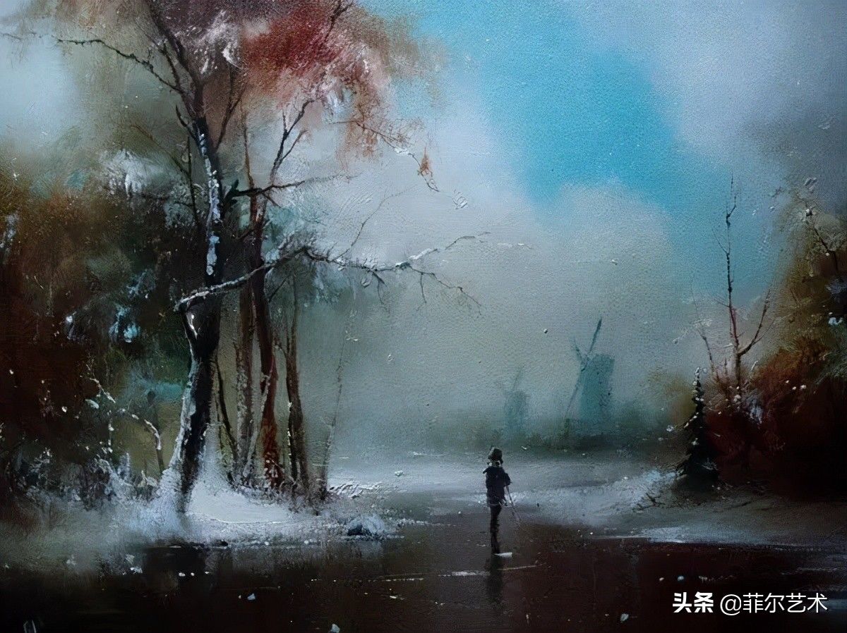 igor|俄罗斯画家梅德韦杰夫·伊戈尔（Medvedev Igor）的风景画欣赏