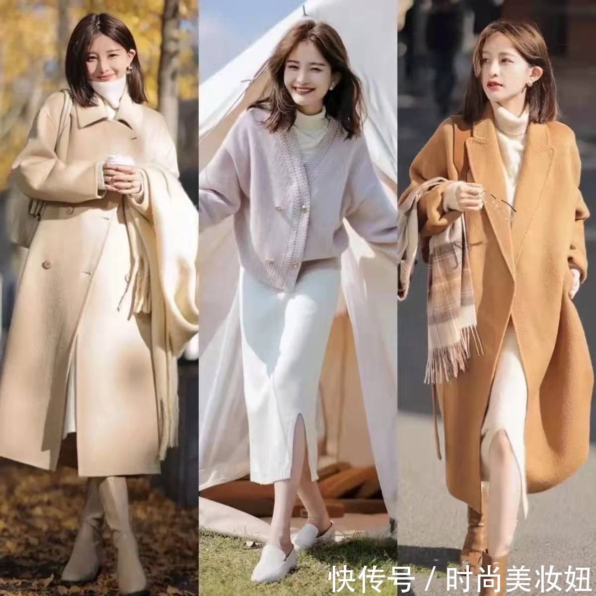 优雅|真正优雅的女生,冬季穿衣都很简约,看似普通却越看越耐看