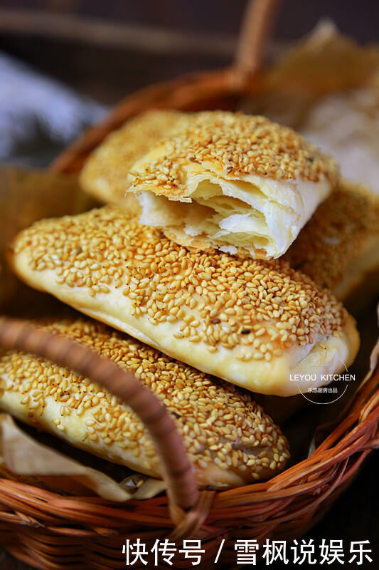 不用发面,在家做出层次分明、酥到掉渣的烧饼,学会可以开店