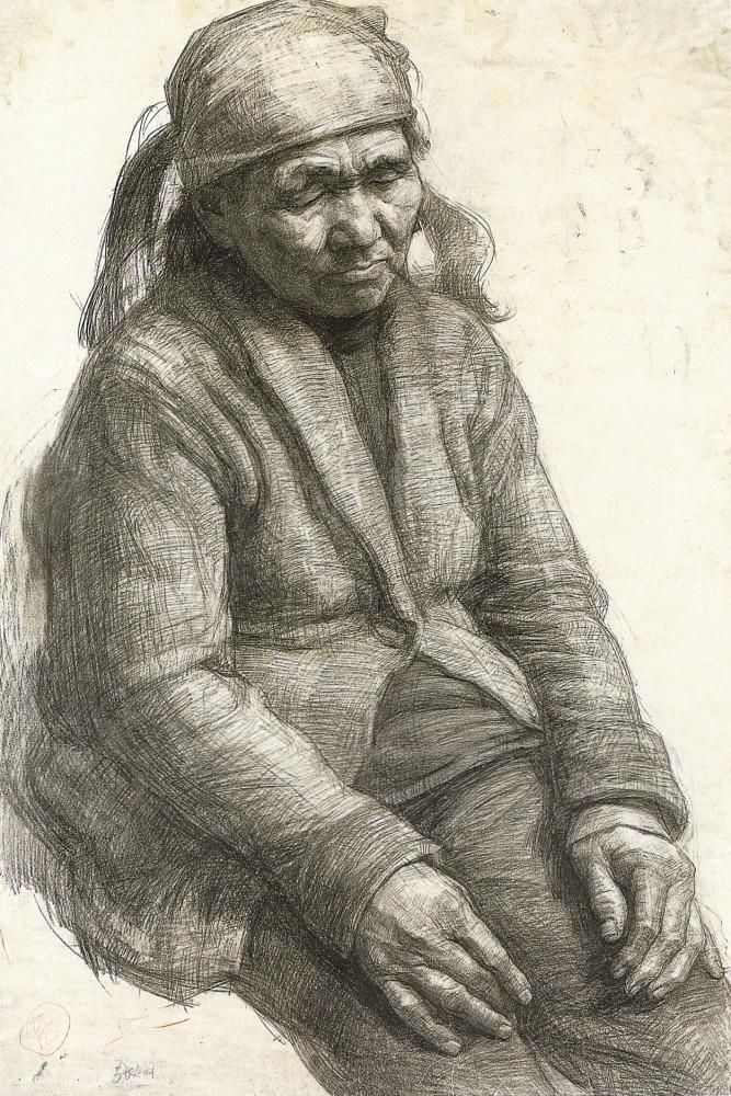 素描|素描半身像合集(精选)美术生课堂整理