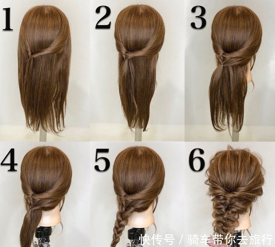 头发|适合所有脸型的少女风编发,乖巧甜美的样子真好看!