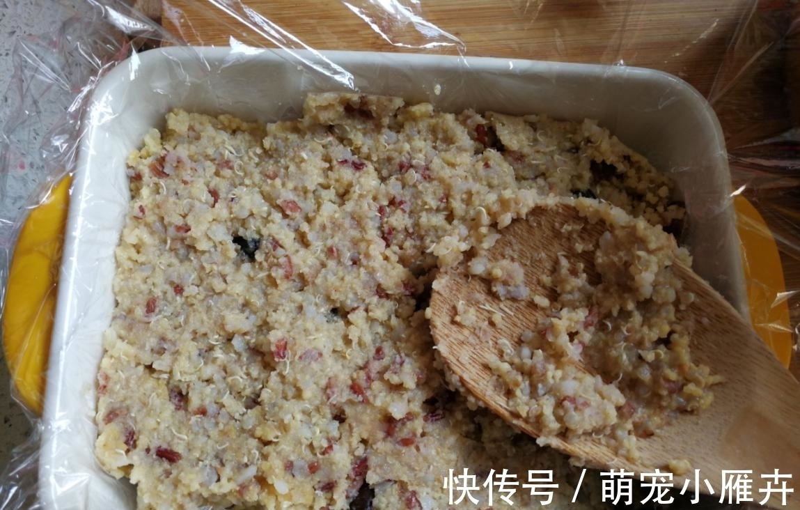 杂粮糕|不用破壁机，不用上蒸锅，教您做最简单的杂粮糕，营养好还管饱