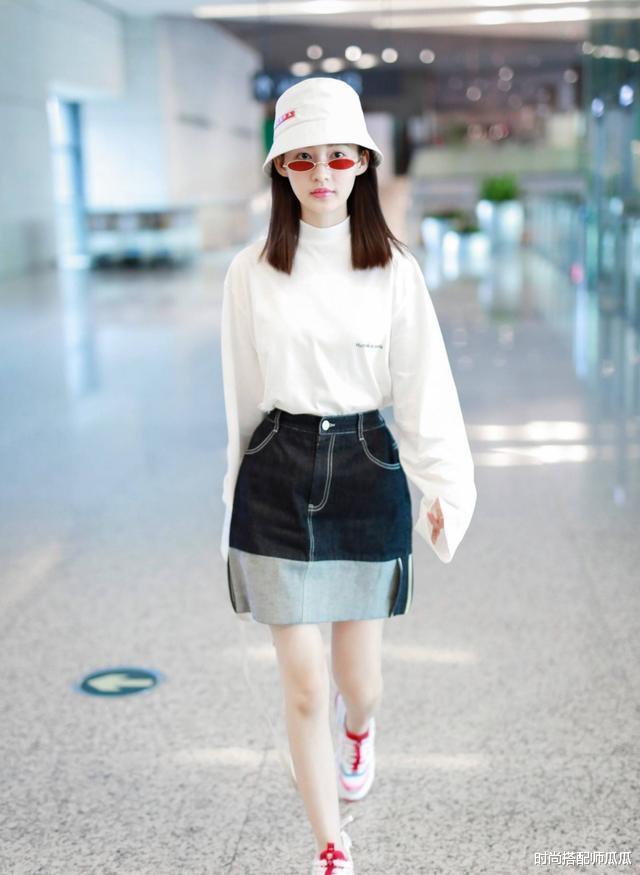 纯色半身裙退位,今夏流行这3种“半身裙”,时髦好看不出错