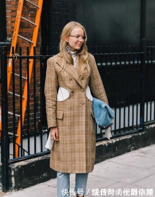穿搭 “阔腿裤”大势已去,今年流行用这条裤子配风衣,时髦显瘦又洋气