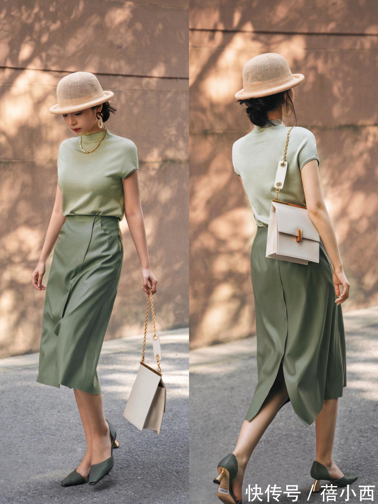 衣品|衣品好的30+女人喜欢穿半身裙,优雅又气质,学三木博主就OK