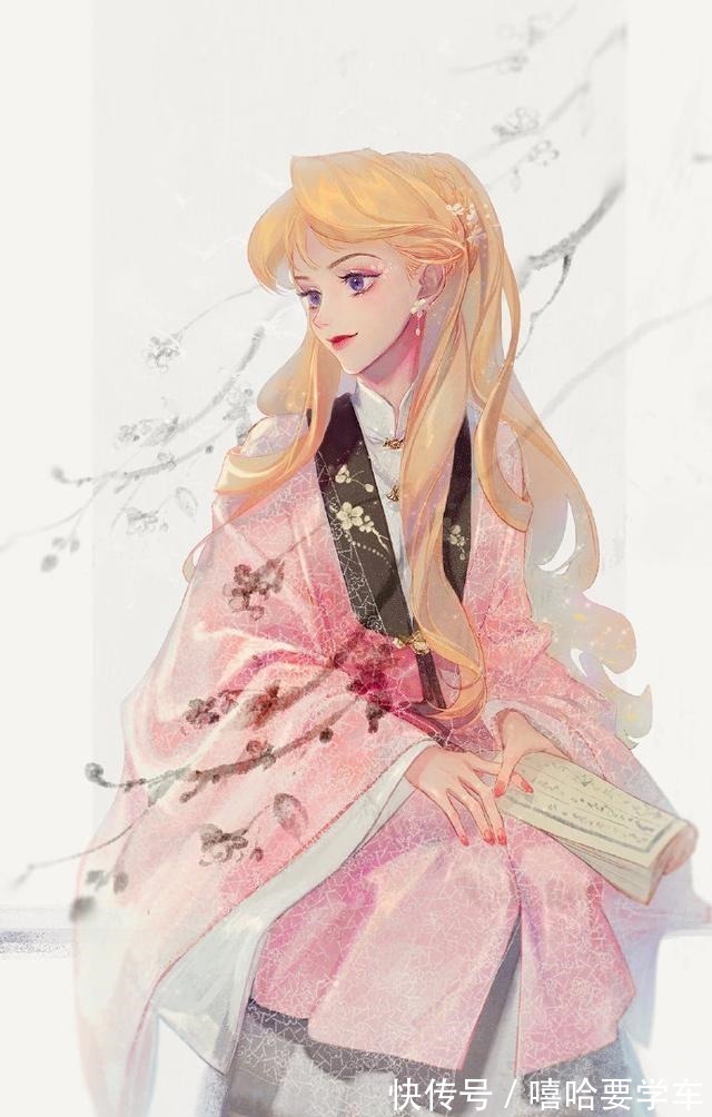 爱洛公主!看过太多中国风的迪士尼公主,我最爱这一组,不仅有汉服还有戏服!