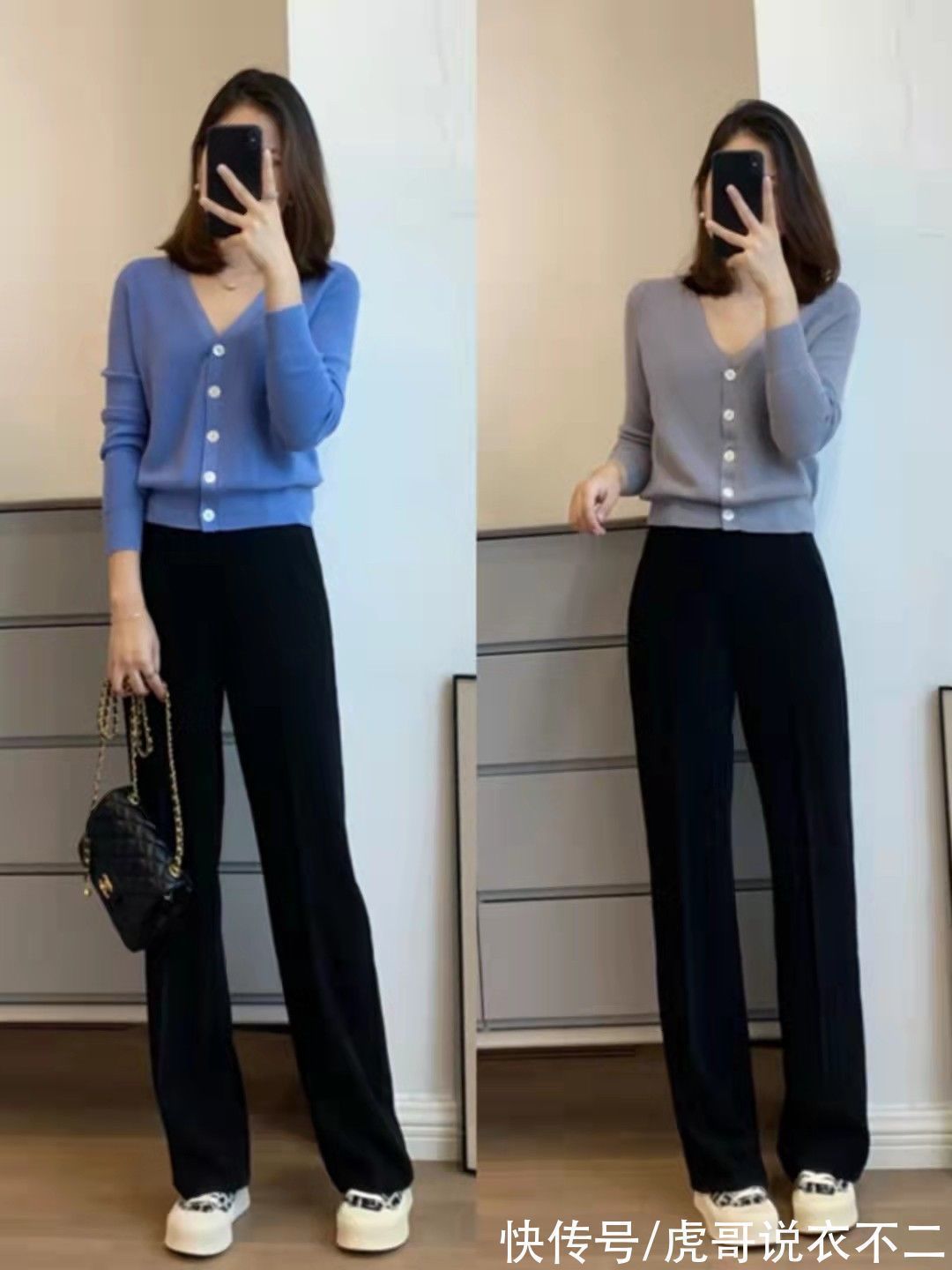 搭法 秋季流行“针织小衫”,教你4种优雅搭法,演绎轻熟女人的气质美