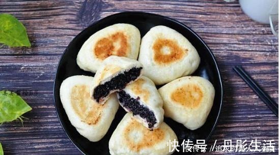 早餐吃紫米三角包，10分钟上桌，太香了！