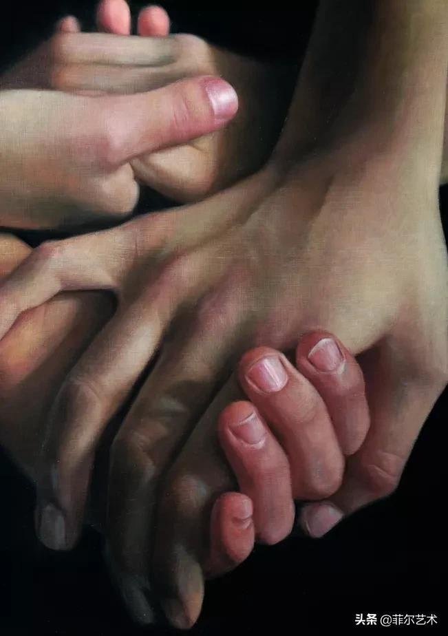 安妮·罗达!法国画家安妮·罗达超高清、超写实人物油画作品欣赏