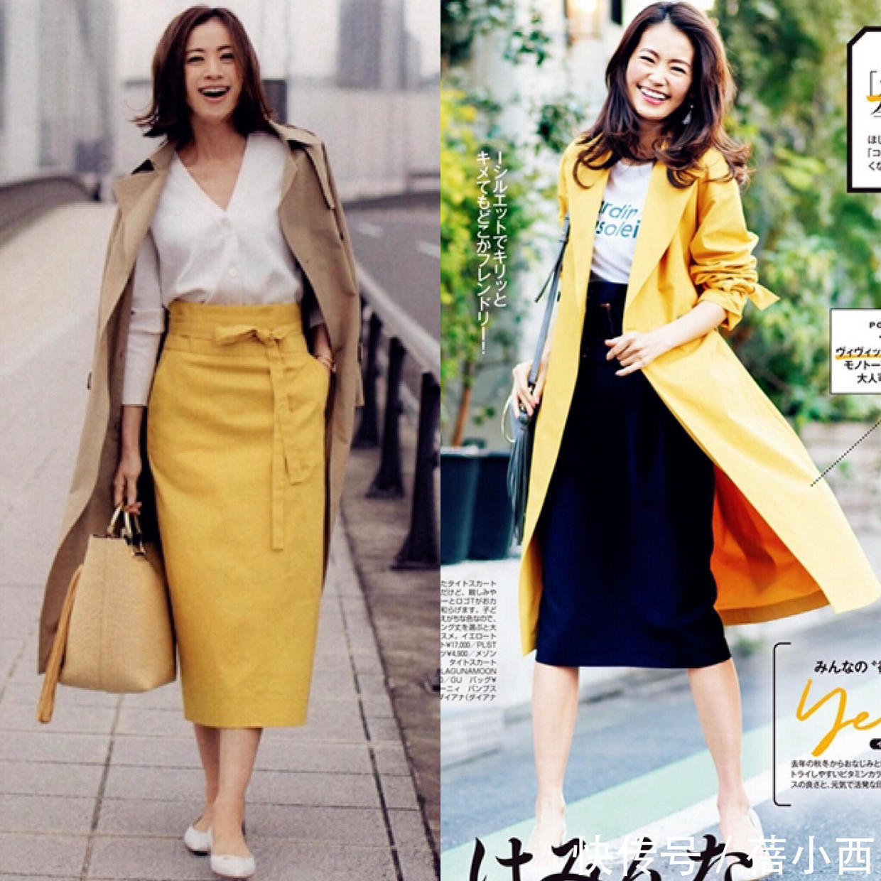 阔腿裤|作为一个高质量的女人,秋天衣橱少不了“风衣”,学这样穿更优雅