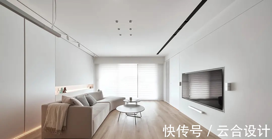 人造景观|云合设计——震惊!这房子真的只有不到100㎡?设计师也忒牛了!