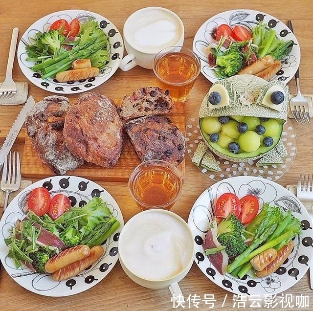 小海鲜|难怪日本人越来越长寿,看看日本女人给家人准备的三餐吧