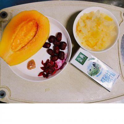 喝一碗抵30张面膜？干了这碗“木瓜银耳牛奶羹”