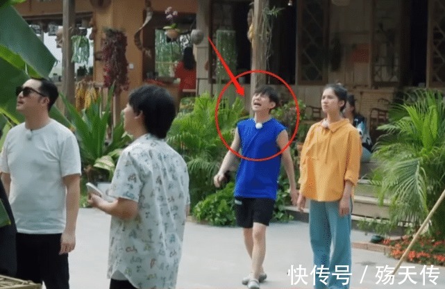 向往的生活|向往的生活何炅阻止彭昱畅上树，听清喊话内容，这才是真正威严