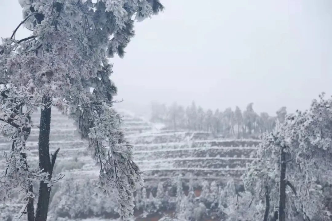 千古神话|千古神话! 天台的天姥山上冰雪等你一万年!