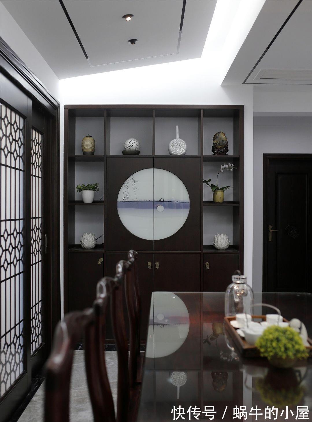 搭配|130平方米的中式家装，搭配自然复古的红木，简约又大气！