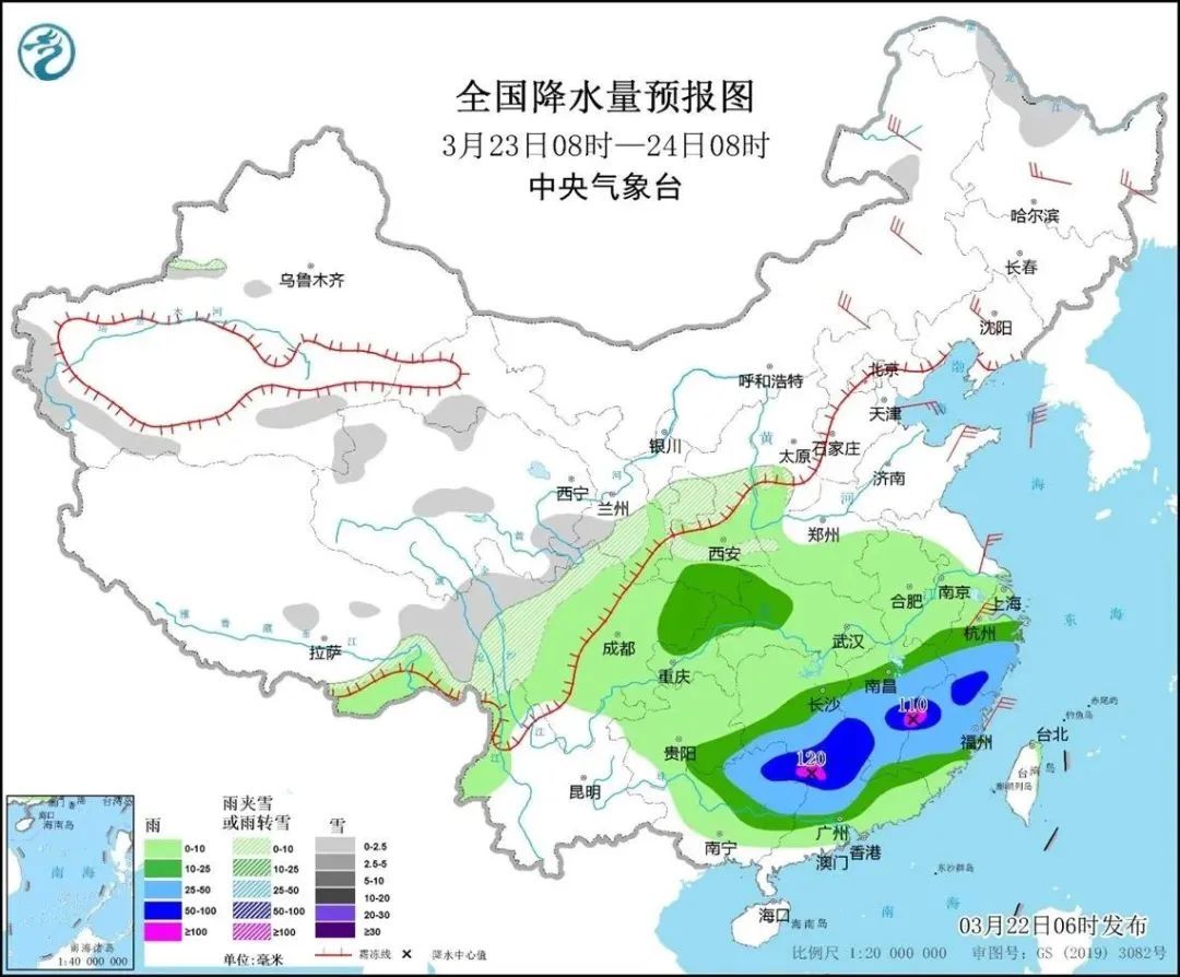 今年首个强对流预警发布！明天南方进入降雨最强时段！