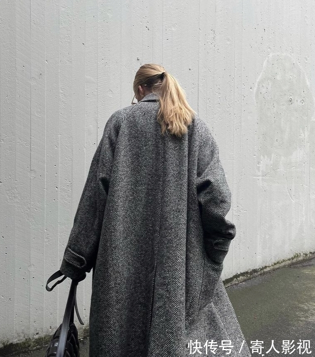 皮毛 冬天的高级感,一件大衣就够了