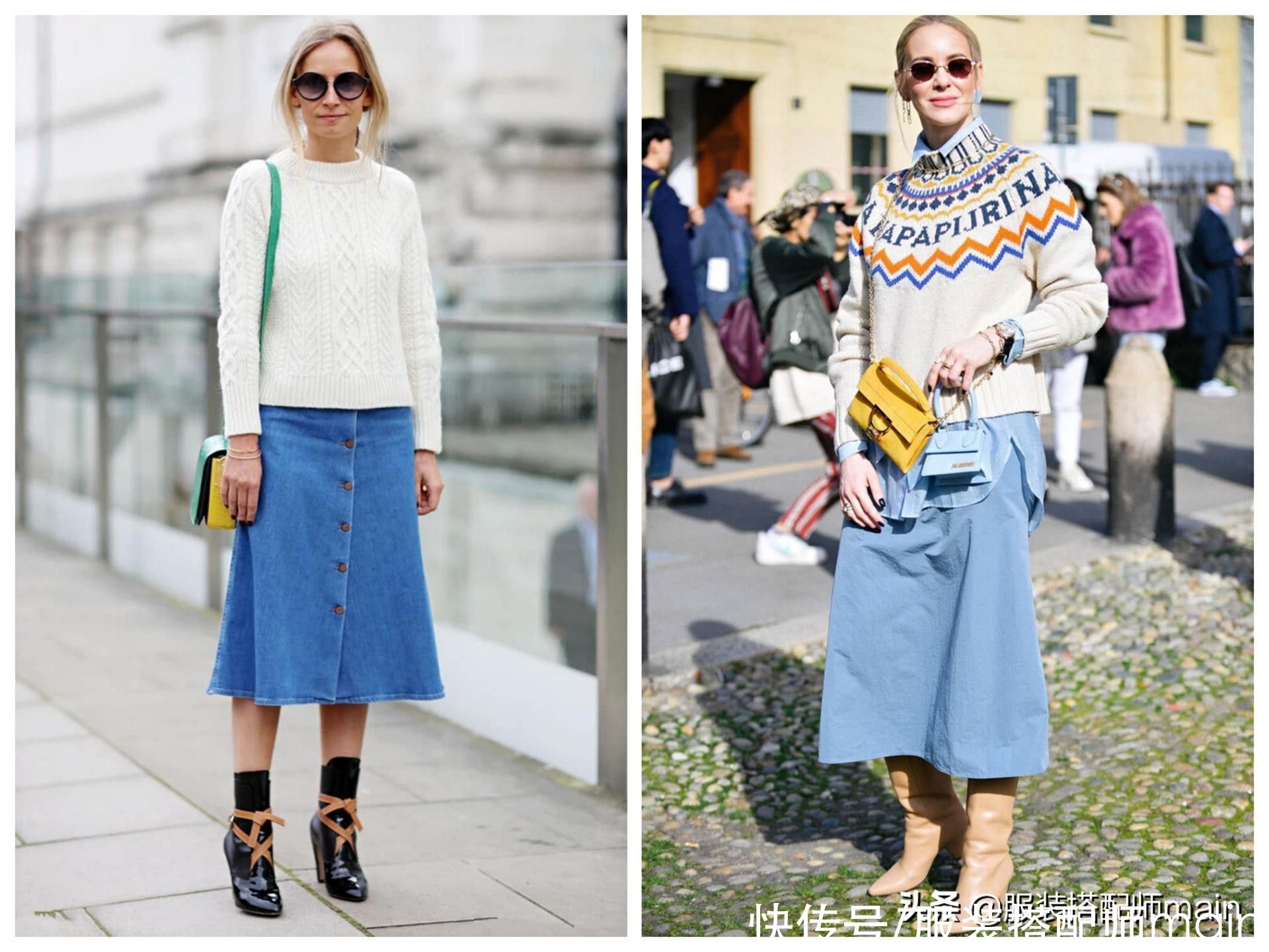 适合早春穿搭的五款牛仔裙，上班逛街都能穿