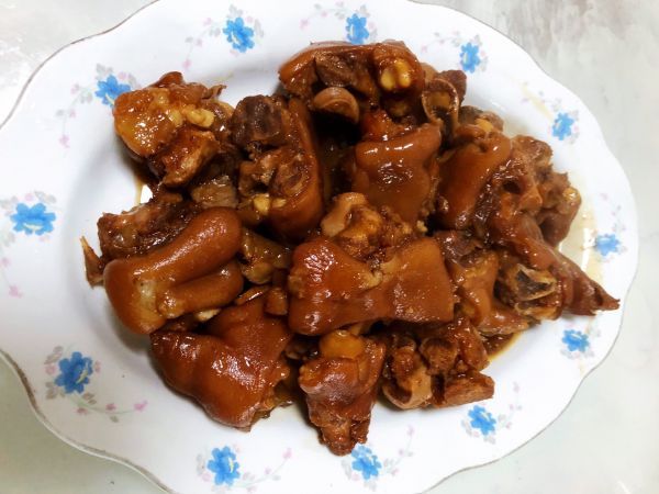 水淀粉|家常酱猪蹄