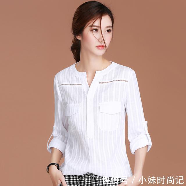 版型|30岁以下的姑娘别碰,适合成熟女性的8款衬衫,求的就是舒适感