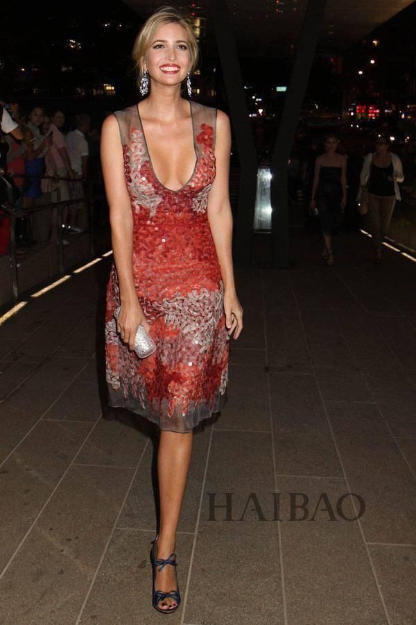 总统之女伊万卡,最性感model,身为3个孩子的母亲身材依旧火辣