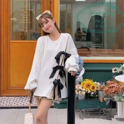 毛衣＋九分裤，适合早春的穿搭，时髦精最爱