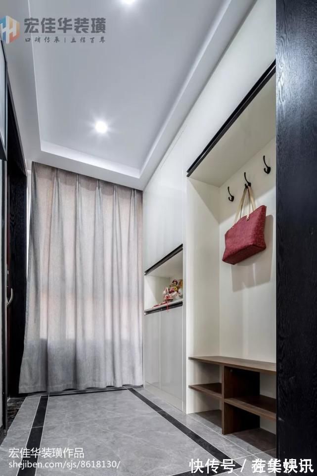 净色|玄关是家的门面,原来地砖也可以铺得这么美~