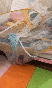 |搞笑GIF：看这切蛋糕的操作，强迫症人群看了会很舒服