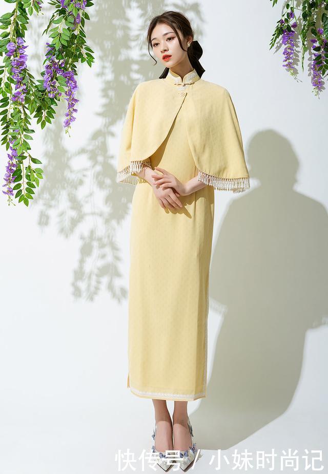 蕾丝|入夏穿“旗袍”炸街,优雅高级显气质,30+女人都看好了