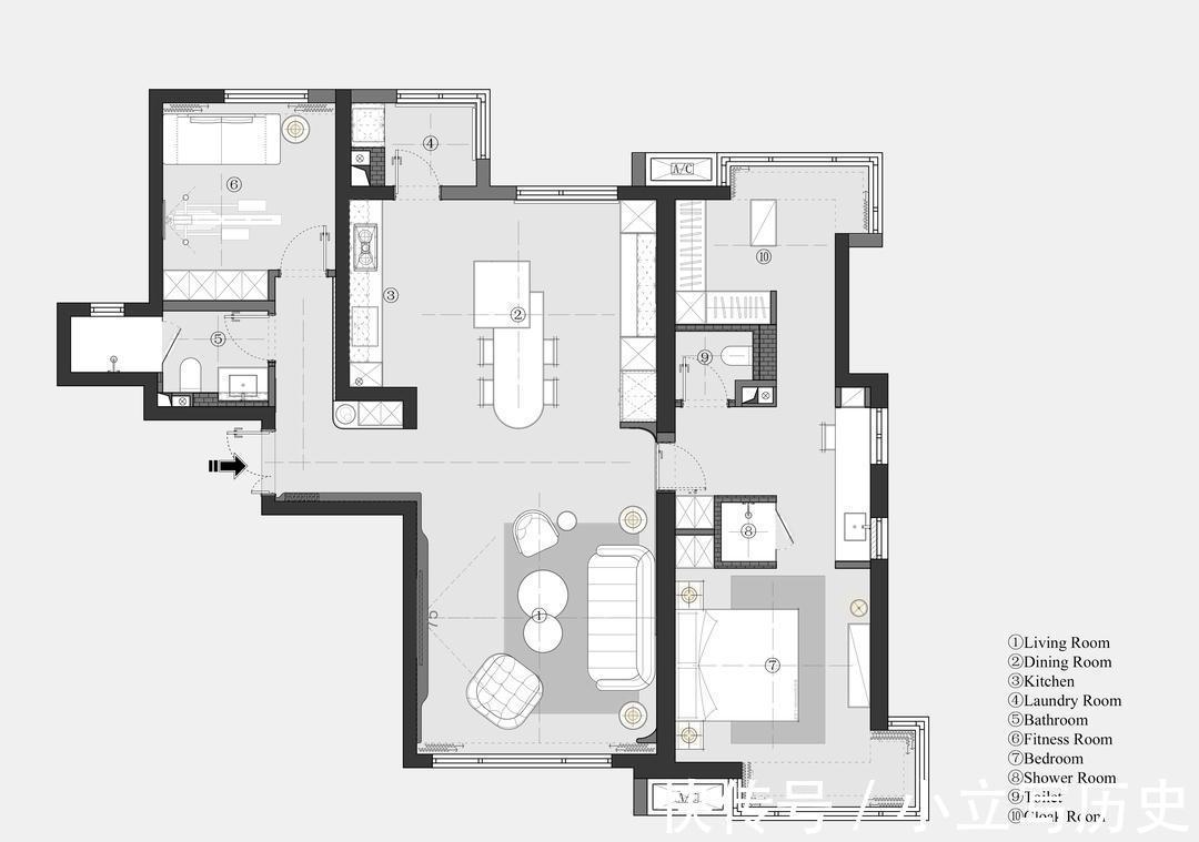 业主|红绿色搭配出雅致空间,热情活泼又张扬,不失自由和浪漫
