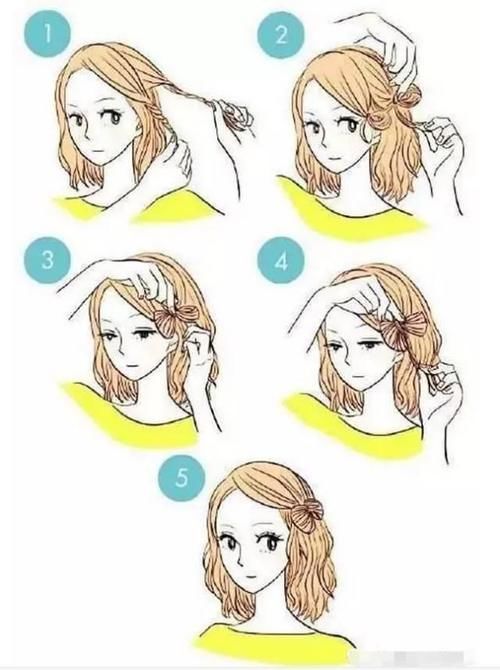 漂亮|9个绑刘海的新技能,女孩学会了漂亮又省钱