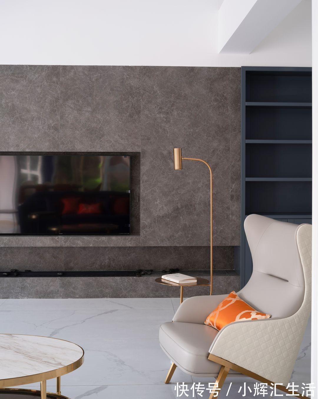 电视背景墙|依山而建依水而流,打造独一无二的别墅空间,让生活也充满了美感