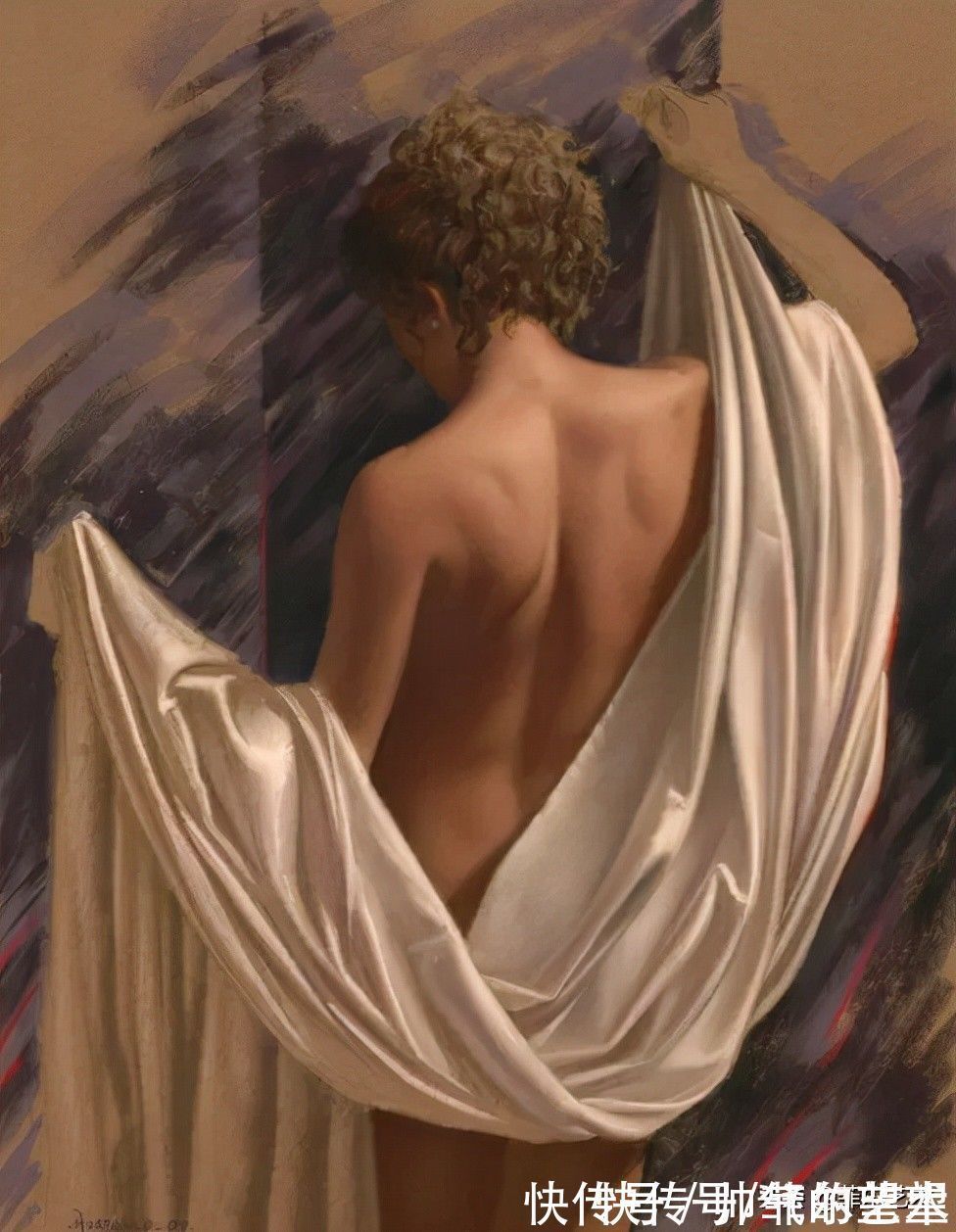 拉斐尔!南美现代古典主义风格大师米格尔油画作品中的温柔女孩