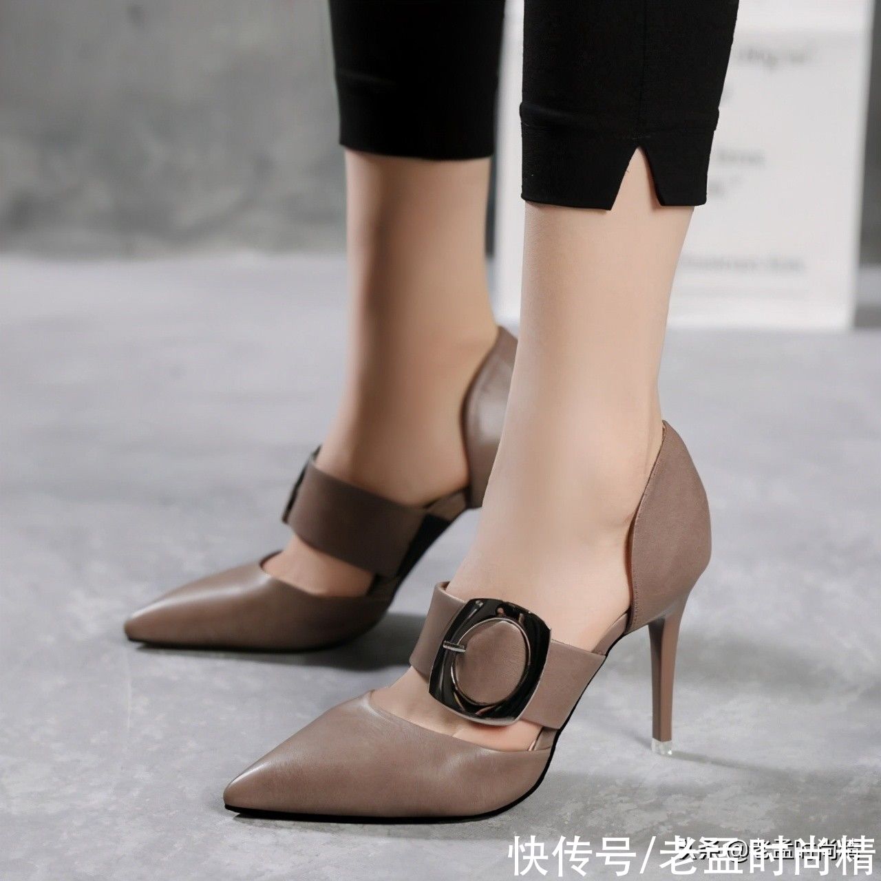 方头|魅力高跟鞋,让你轻松应对不同场合,穿出鸽子腿