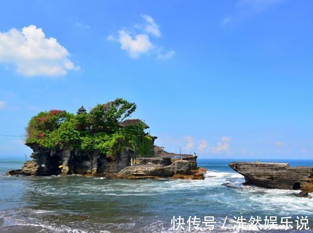 陆地|巴厘岛最神秘寺庙，涨潮成岛屿退潮变陆地，每天有上万人前来朝拜