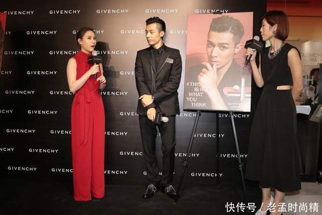 何超莲气质越来越好了, 一身中国红秀修长曲线, 气场十足挺惹眼