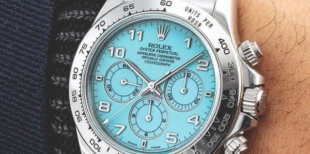 劳力士Zenith-Daytona绿松石表盘手表以310万美元拍出