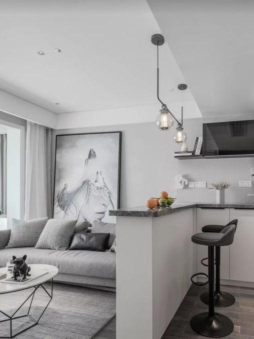 玄关|86㎡小户型,阳台做个小改动,等于多出一间卧室,太实用!