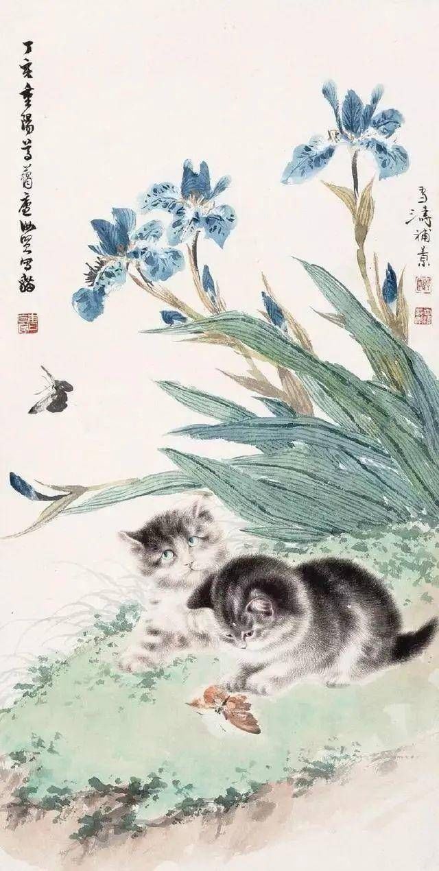 神态&鉴赏丨看四大国画名家笔下的猫＂各显神通＂