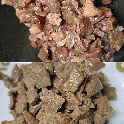 黑胡椒|青椒牛肉粒